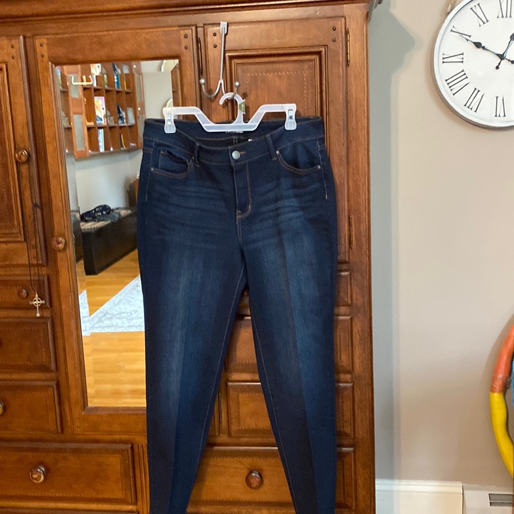 Straight leg jeans